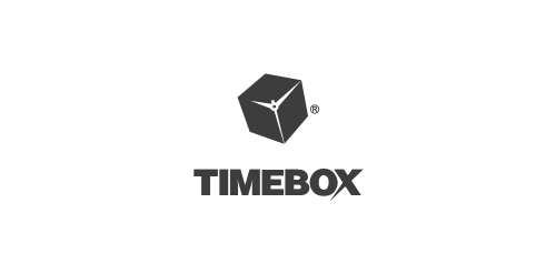 简约立方体Timebox Logo设计