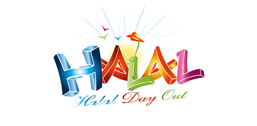 创意多彩Halal Day Out Logo设计