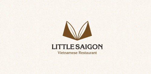 越南餐厅小西贡Logo设计