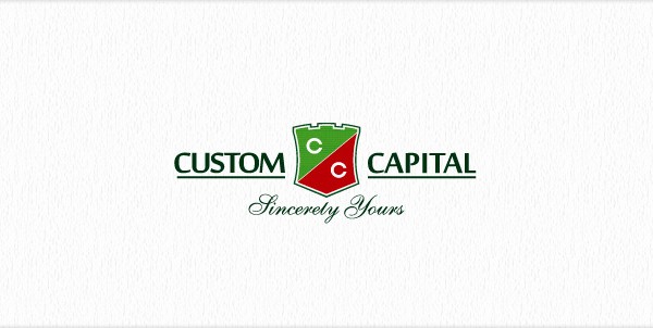 专业金融品牌logo设计:CUSTOM CAPITAL