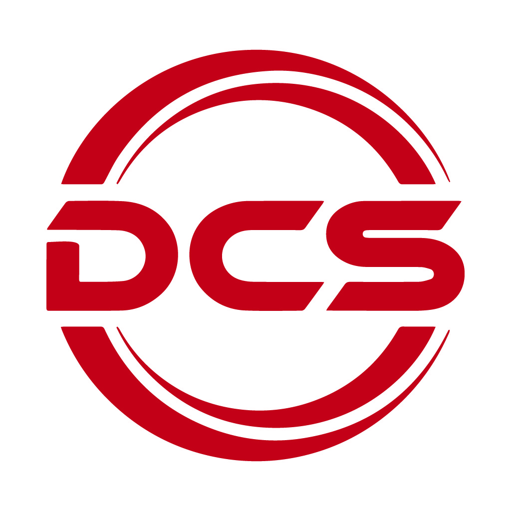 DCS logo设计:现代简洁标识