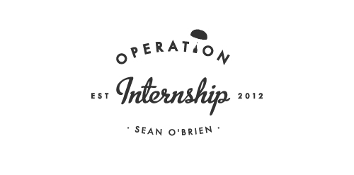 简约风Logo设计：Operation Internship