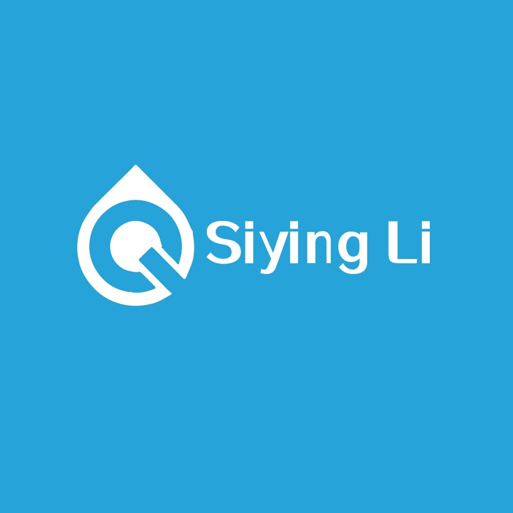 简约水滴形logo设计