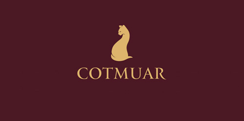 简约优雅的COTMUAR品牌logo设计
