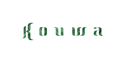Kouwa Logo设计:现代简约风格