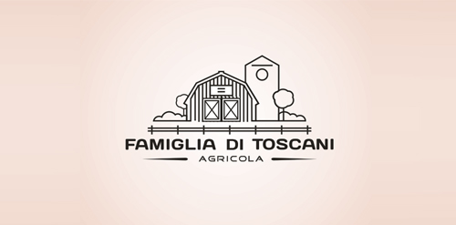 Famiglia di Toscani logo设计