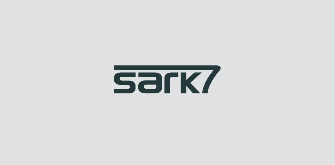 简约现代SARK77品牌logo设计