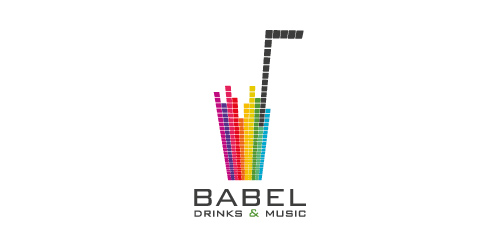 Babel Drinks & Music Logo设计