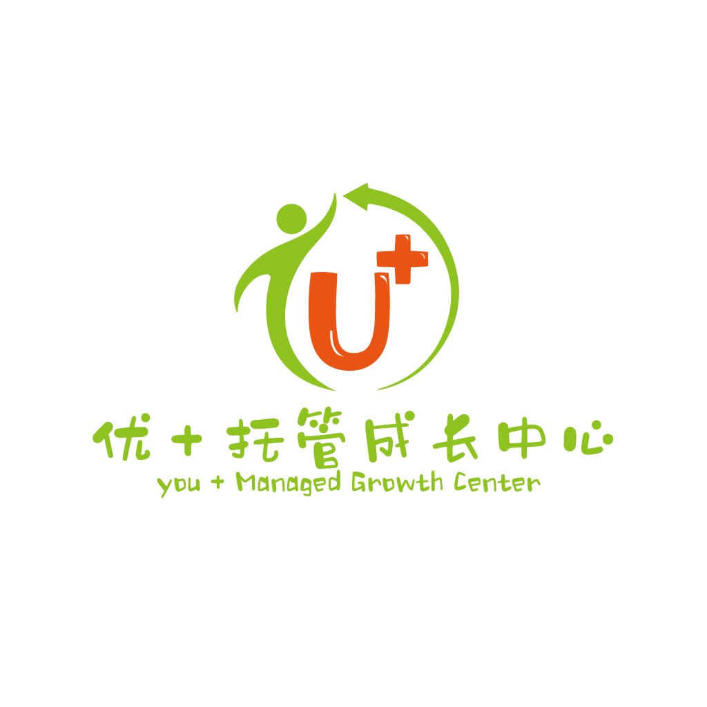 优+托管管成长中心logo设计