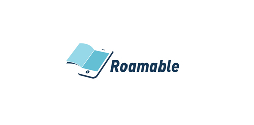 Roamable logo设计:移动与知识的融合