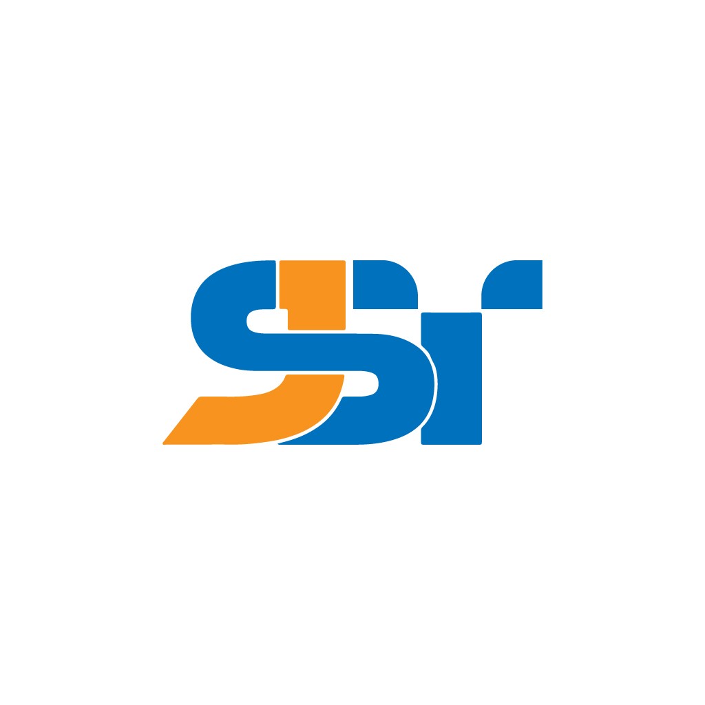 简洁现代的SI字母标志设计