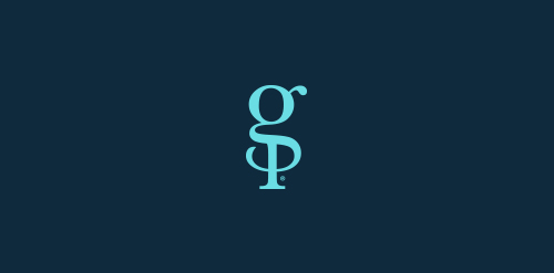简约优雅的字母logo设计