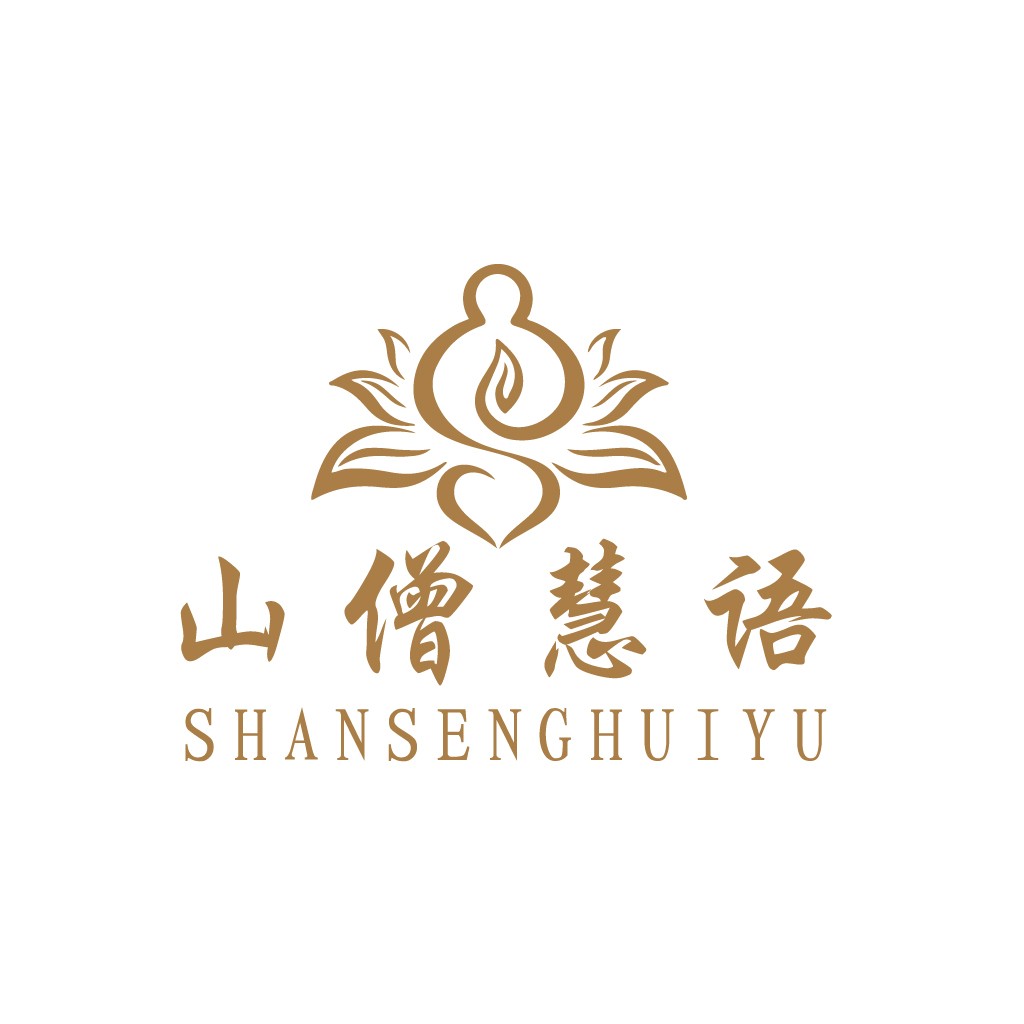 禅意莲花logo设计