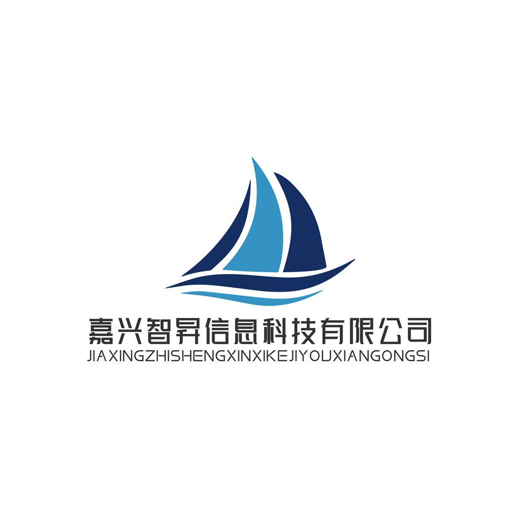简洁现代帆船logo设计