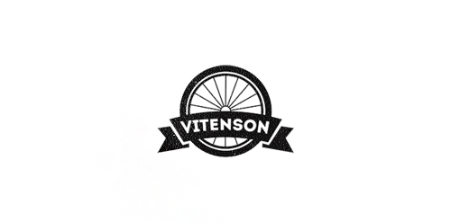 Vitenson Logo设计:自行车与现代美学