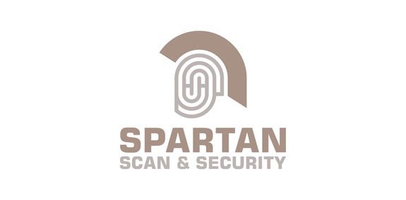 SPARTAN Scan & Security Logo设计