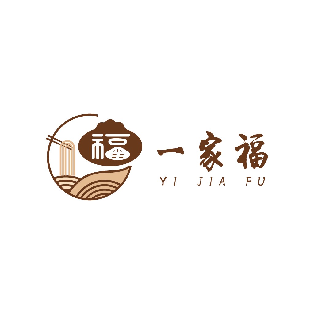 福福一家logo设计