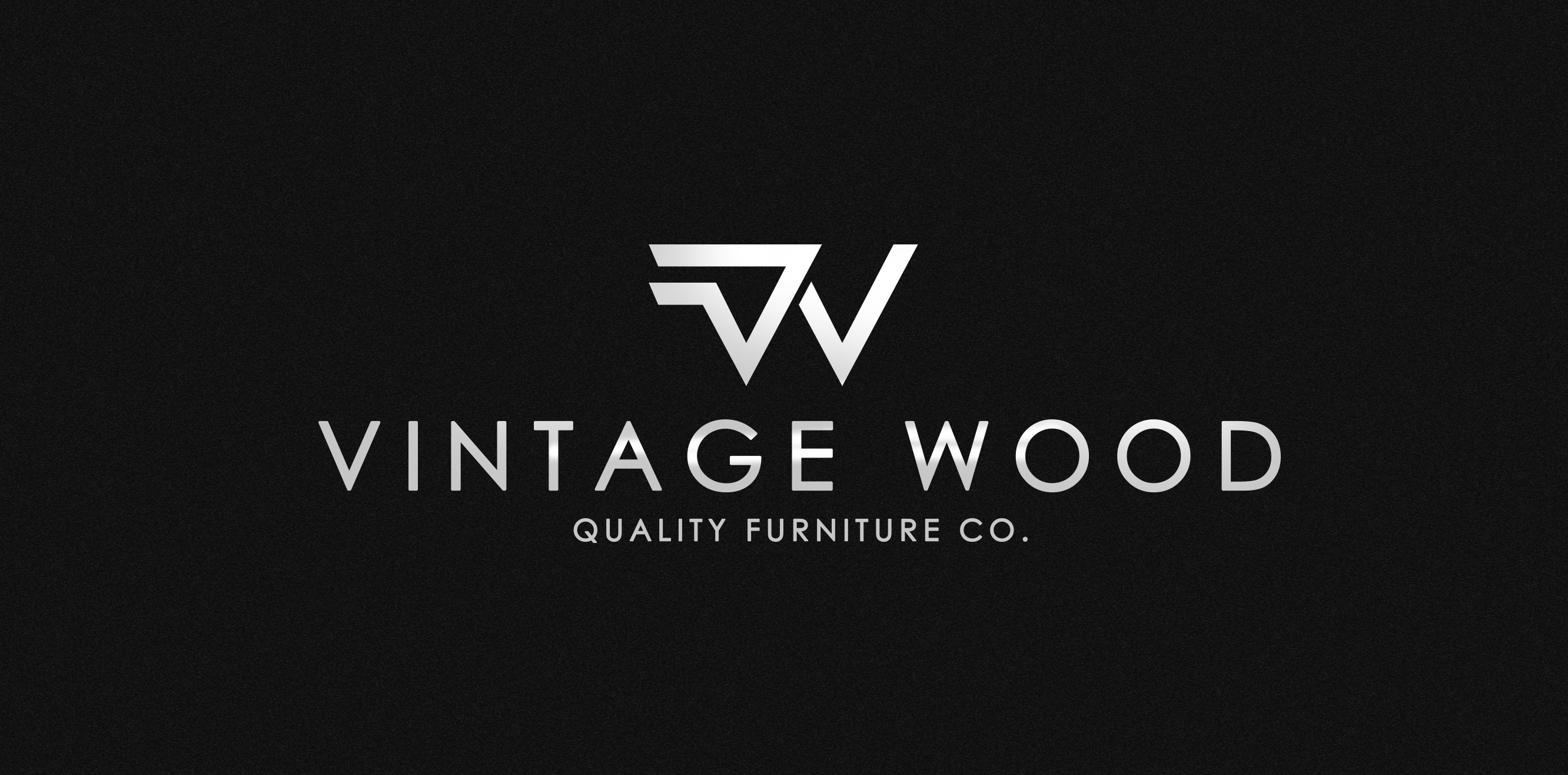 简约现代风格的Vintage Wood Logo设计