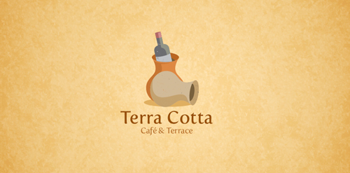 Terra Cotta Cafe & Terrace Logo设计