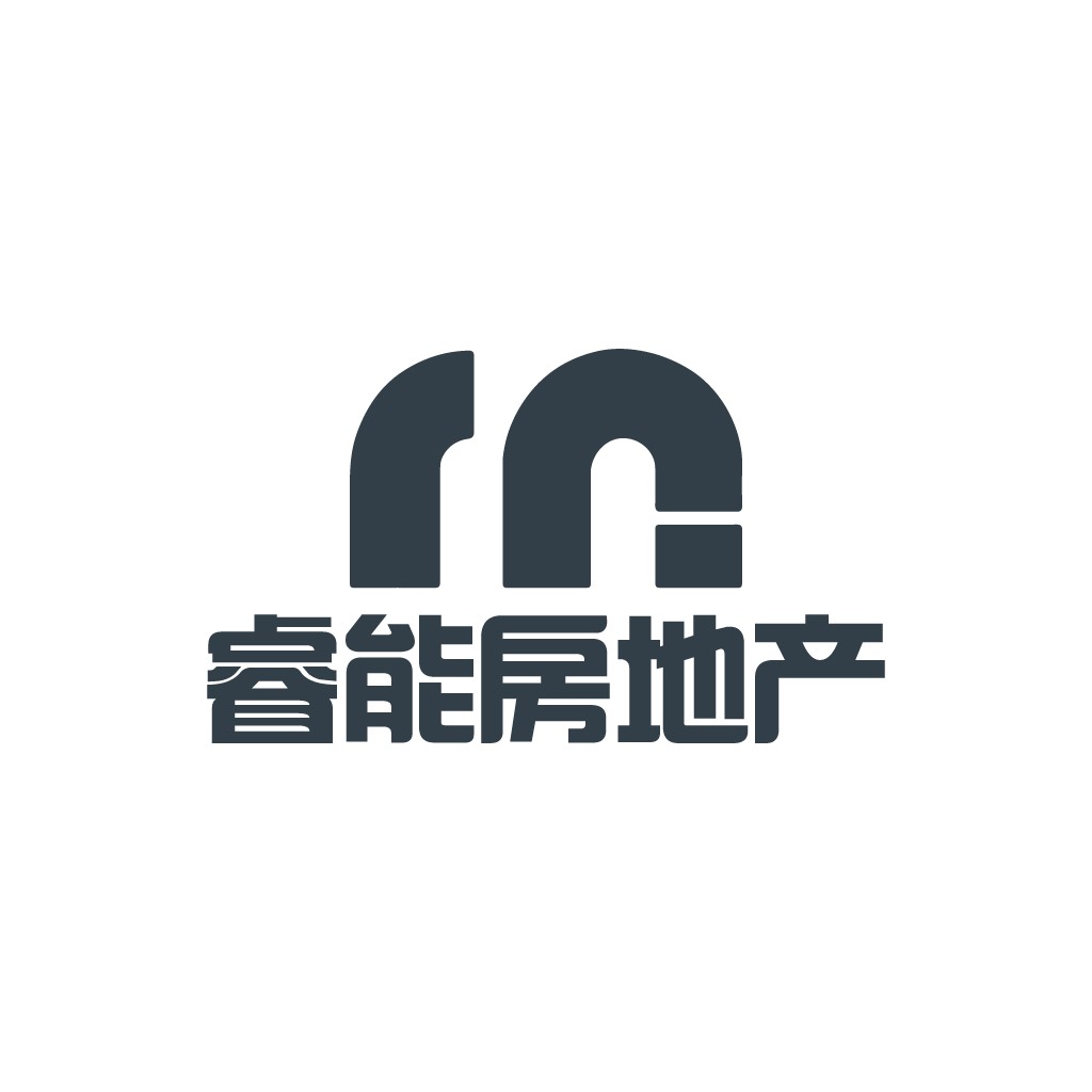 睿能房地产logo设计