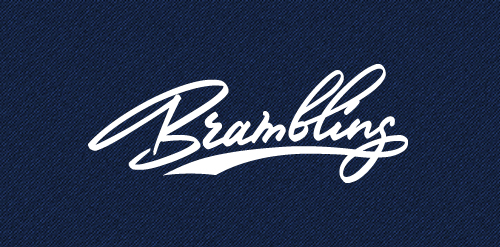 Bramblings logo设计：优雅的书法风格