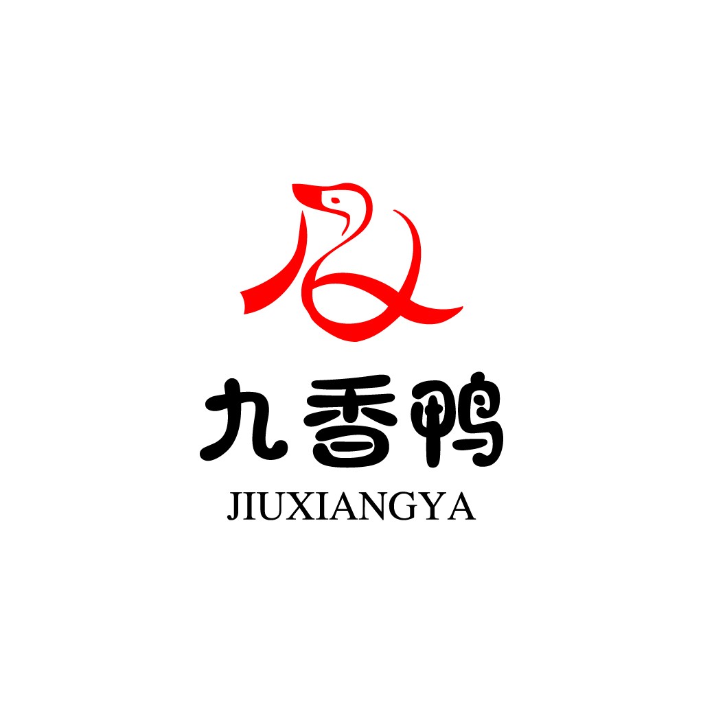 九香鸭logo设计：简洁大气的餐饮品牌标识