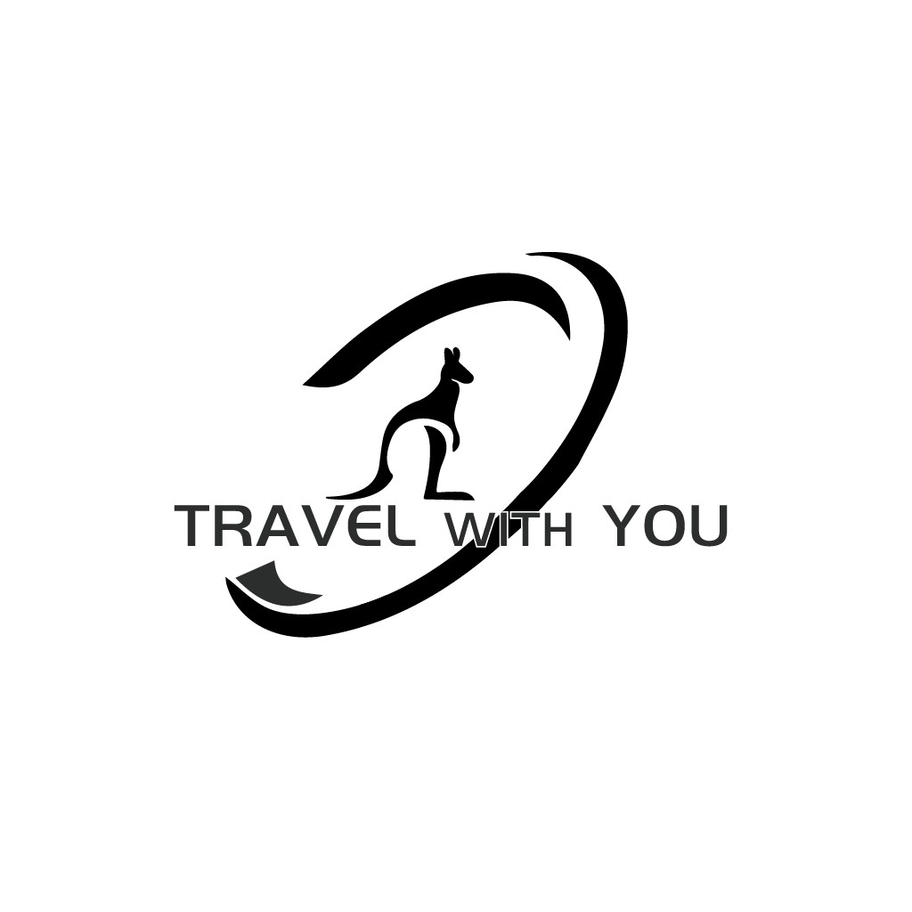旅行与你同行logo设计