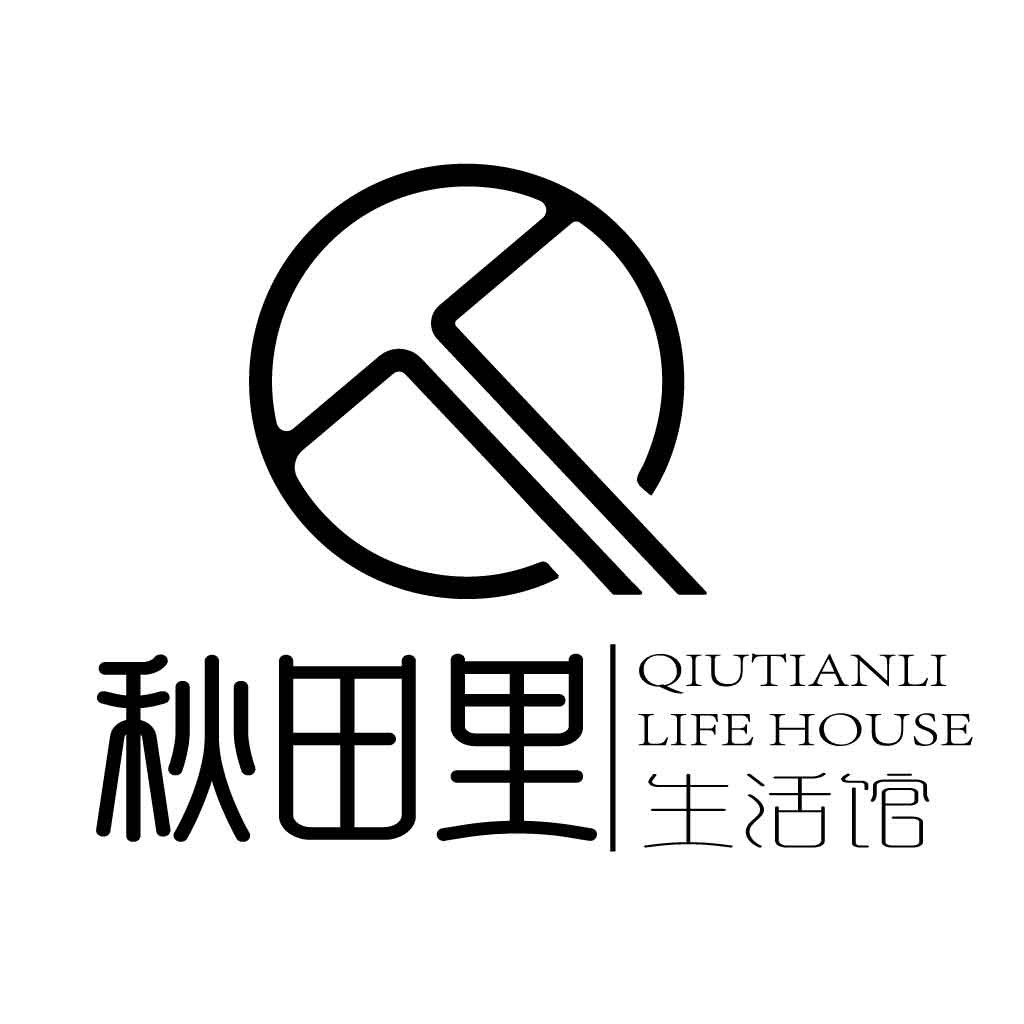 秋田里里logo设计：简约线条艺术