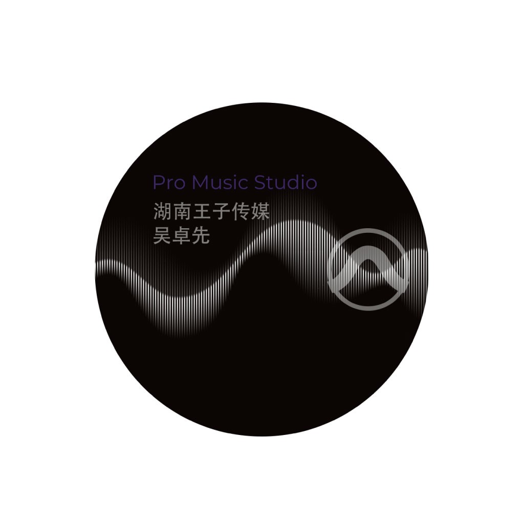 简约音乐工作室Logo设计