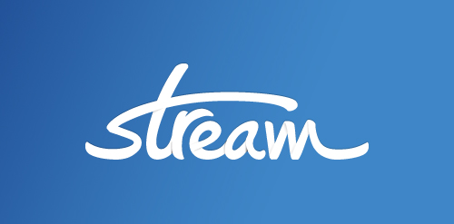 Stream Logo设计:简洁现代风格