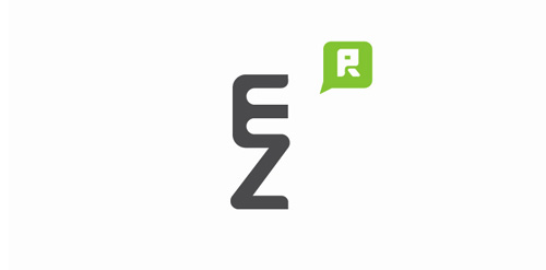 简洁现代的EZ logo设计