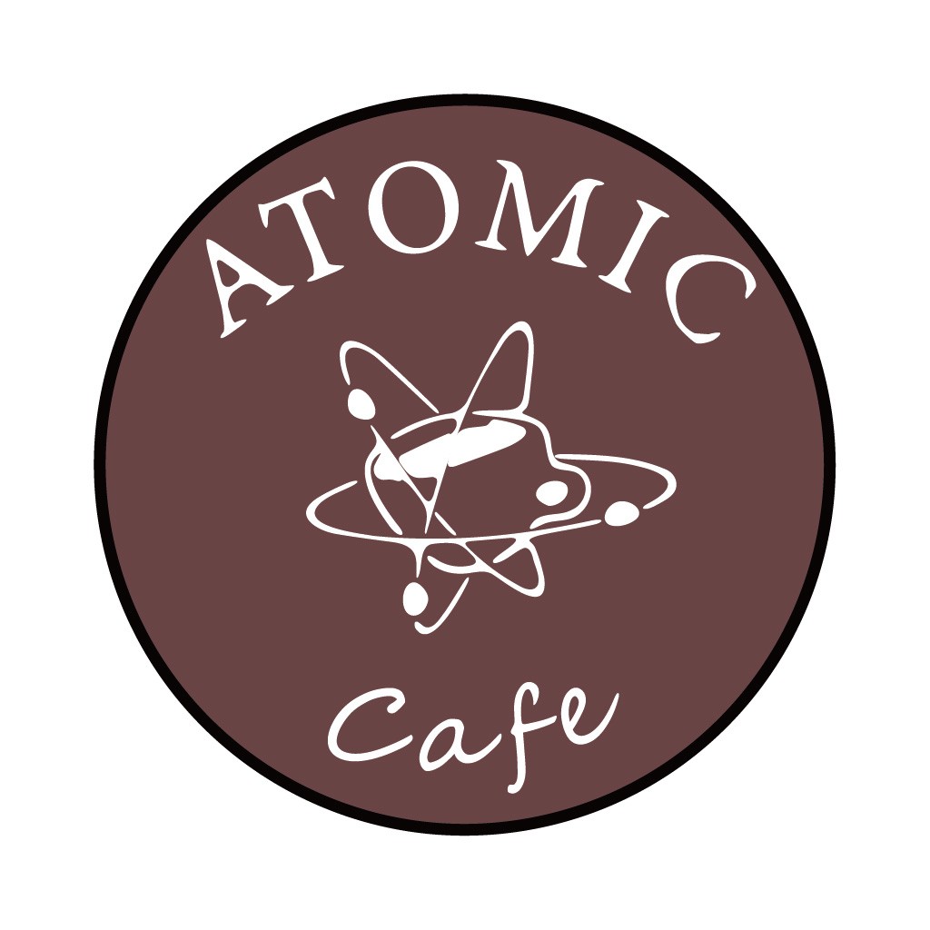 原子咖啡馆Logo设计