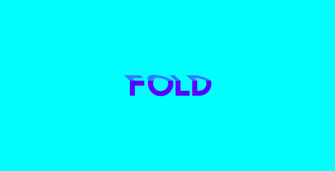 FOLD logo设计：现代简约风格