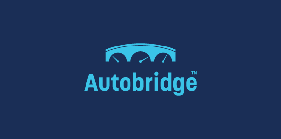 Autobridge Logo设计:简洁桥形图标