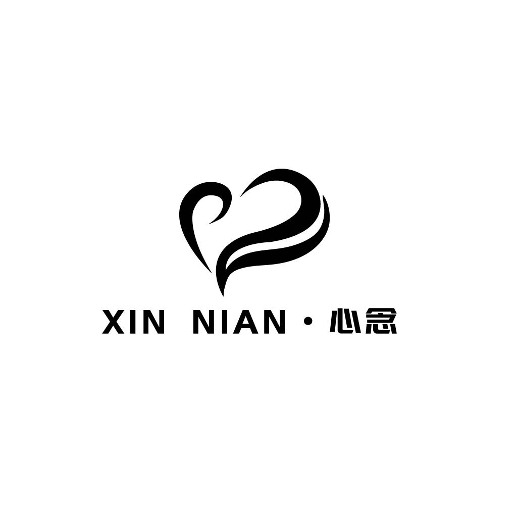 简约心形logo设计