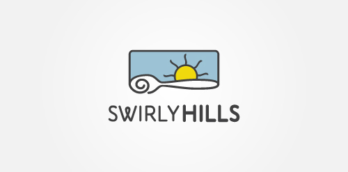 Swirly Hills Logo设计