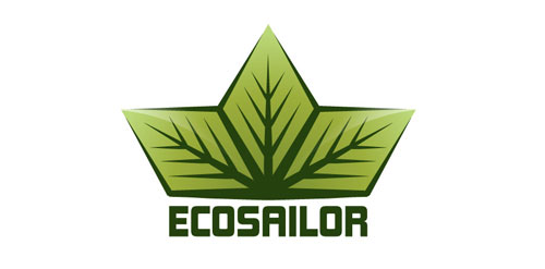 Ecosailor Logo Design - 绿色环保标志