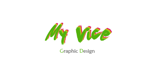 My Vice Graphic Design Logo设计