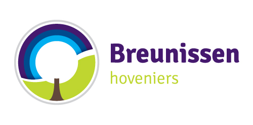 Breunissen logo设计:简约色彩渐变与树形元素