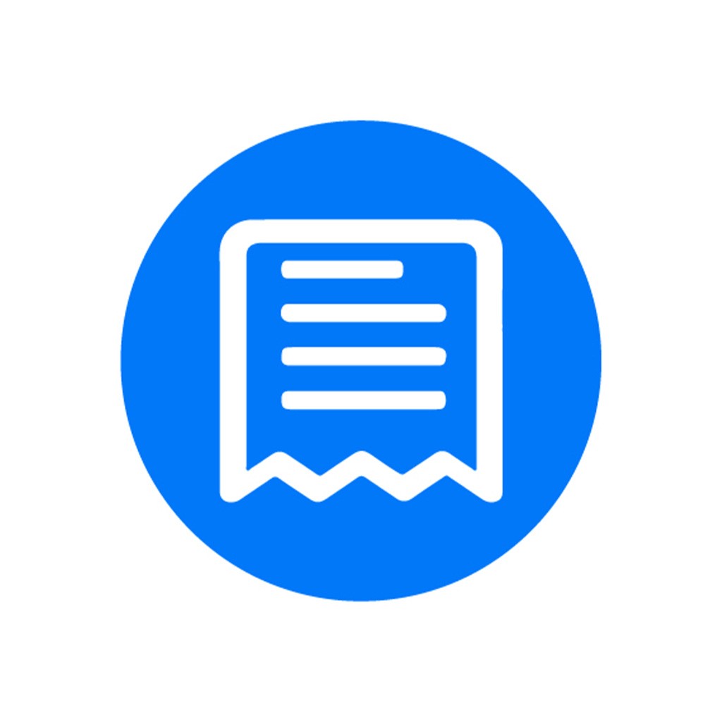 简洁发票logo设计