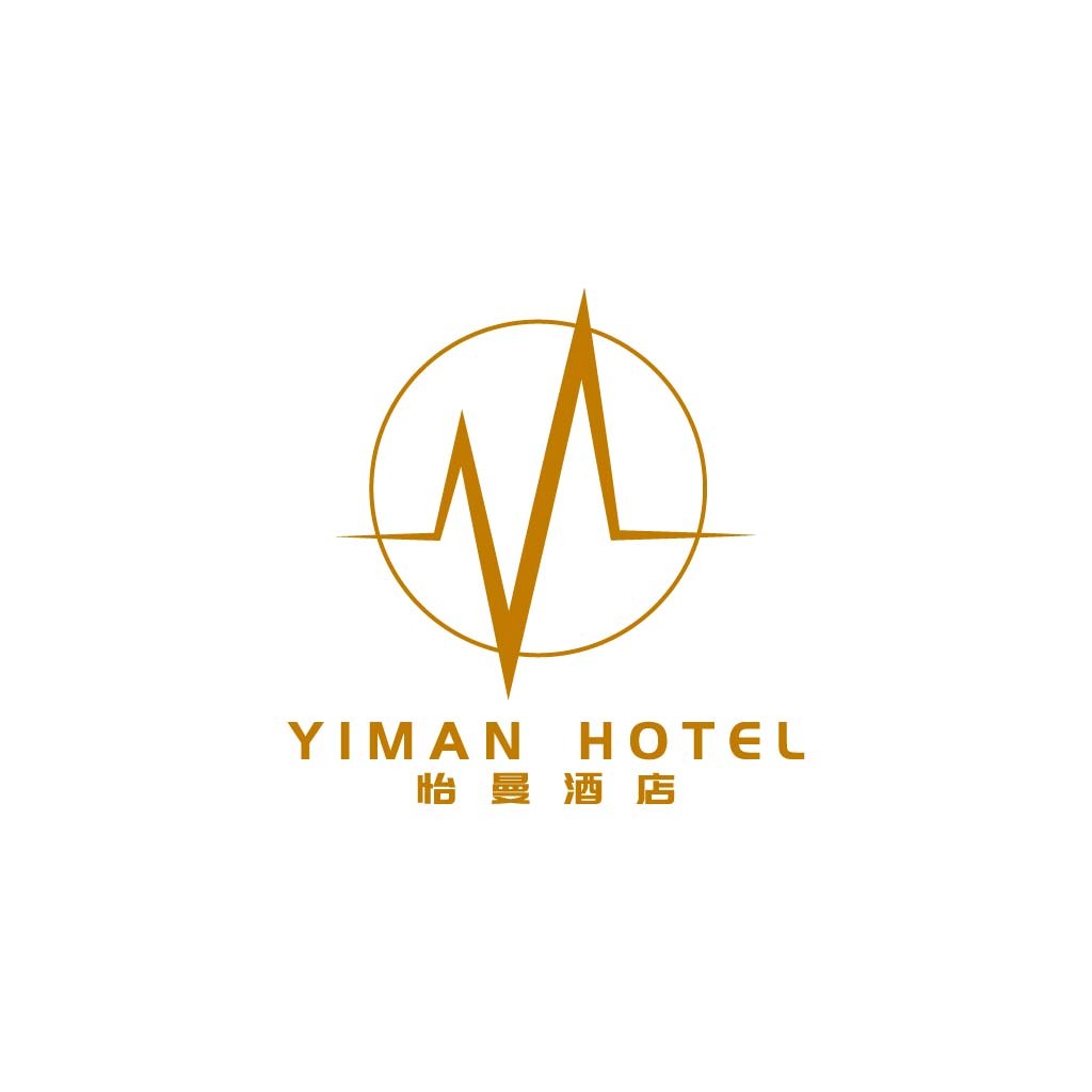 现代简约酒店logo设计
