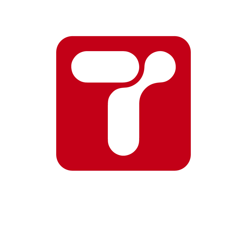 简约红色方块logo设计