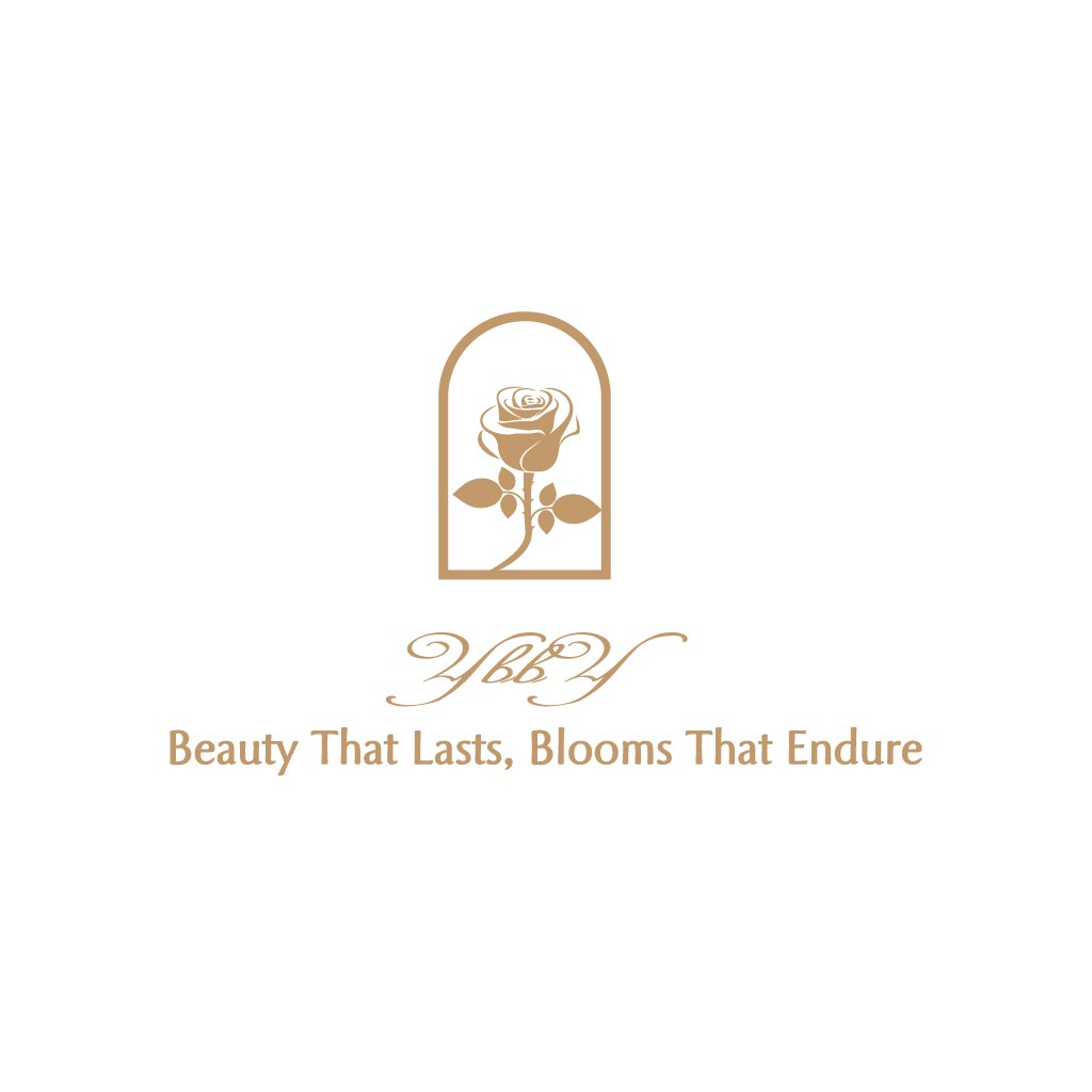 优雅玫瑰花logo设计