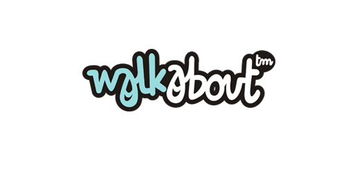 走走about logo设计