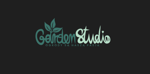 Garden Studio Logo设计:绿色植物与艺术的结合