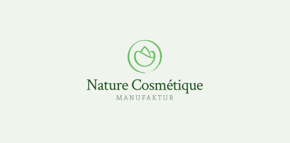 自然化妆品制造logo设计