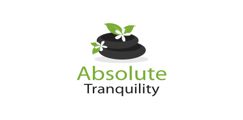 简约禅意Logo设计:Absolute Tranquility
