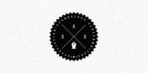 Scandalous Screenwriters Logo Design