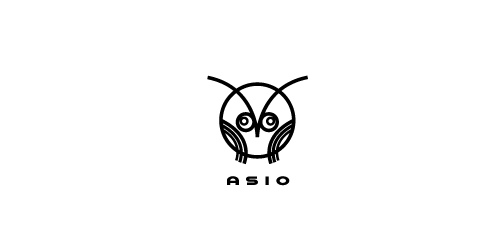 简约风ASIO品牌logo设计