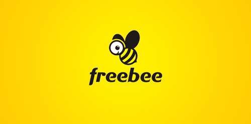 简约蜜蜂logo设计